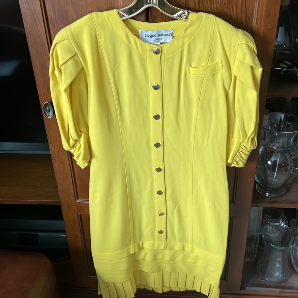 Vintage Roger Sakoun dress